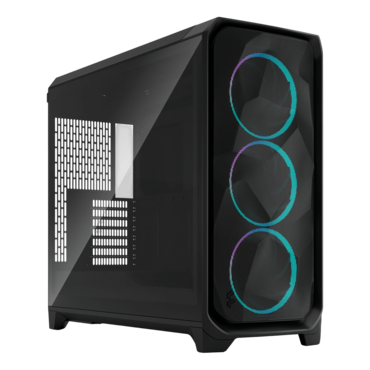 Meshify 3 XL RGB TG Light Tint, Tempered Glass, No PSU, E-ATX, Black, Full Tower Case