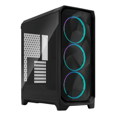 Meshify 3 RGB TG Light Tint, Tempered Glass, No PSU, E-ATX, Black, Mid Tower Case