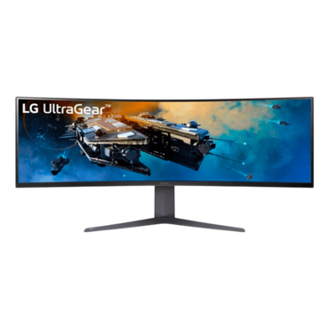 UltraGear™ 45GR65DC-B, Curved, 44.5&quot; VA, 5120 x 1440 (UWDQHD), 1 ms, 200Hz, FreeSync™ Premium Pro Gaming Monitor
