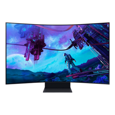 Odyssey Ark 2nd Gen, Curved, 55&quot; VA, 3840 x 2160 (4K UHD), 1 ms, 165Hz, FreeSync™ Premium Pro Gaming Monitor