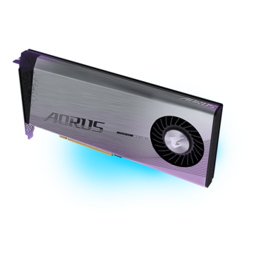 AORUS Gen5 AIC, 4 x M.2 connectors, PCI Express 5.0 x16 Adapter