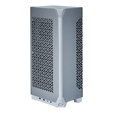 Ncore 100 Air, No PSU, Mini-ITX, White, Mini Tower Case