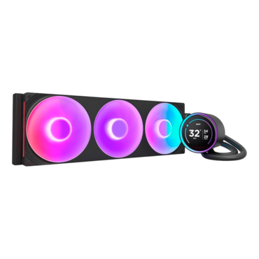 Kraken Elite 420 RGB, 420mm Radiator, Liquid Cooling System
