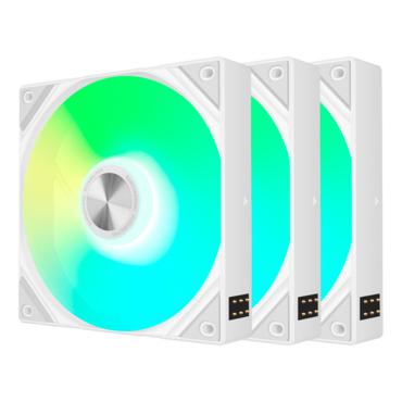 ROTA SL ARGB 120 3 x 120mm, White, ARGB LEDs, 1850 RPM, 65.64 CFM, 28.87 dBA, Cooling Fans