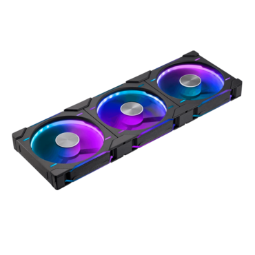 D30-140 Reverse 3 x 140mm, D-RGB LEDs, 1800 RPM, 71.76 CFM, 32.1 dBA, Cooling Fans