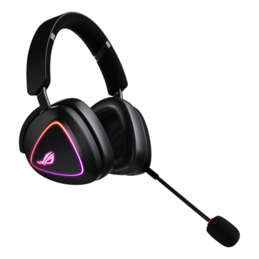ROG Delta II, Wired/Bluetooth/Wireless, Black, Gaming Headset