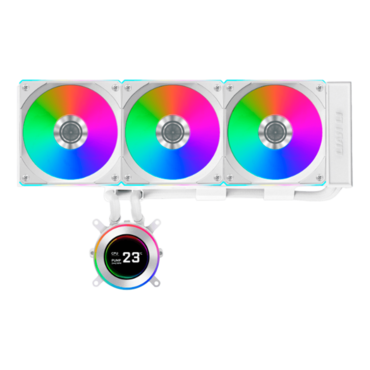 HydroShift II LCD-C 360CL, White, 360mm Radiator, Liquid Cooling System
