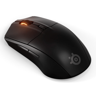 Rival 3 Wireless Gen 2, 18000-dpi, Wireless/Bluetooth, Black, Optical Gaming Mouse
