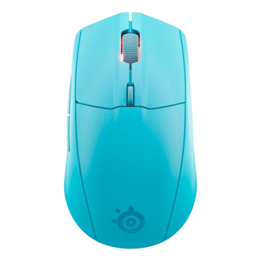 Rival 3 Wireless Gen 2, 18000-dpi, Wireless/Bluetooth, Aqua, Optical Gaming Mouse