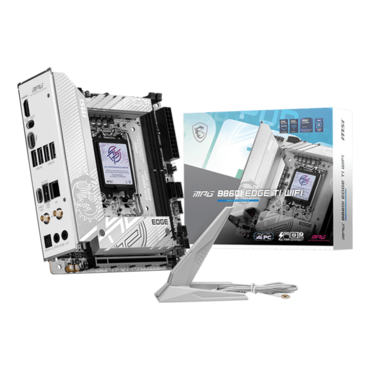 MPG B860I EDGE TI WIFI, Intel® B860 Chipset, LGA 1851, Thunderbolt™ 4, Mini-ITX Motherboard