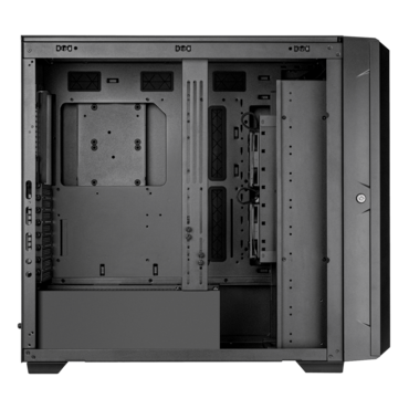 CS383, 8x 3.5&quot;/2.5&quot; External Bays, No PSU, E-ATX / SSI-EEB, Black, Full Tower Chassis