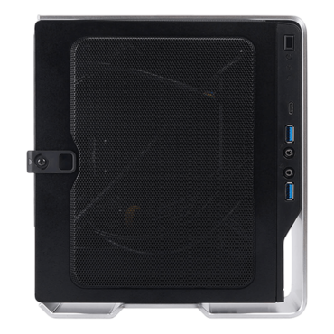 Chopin MAX, 200W 80 PLUS Gold PSU, Mini-ITX, Silver, Slim Case