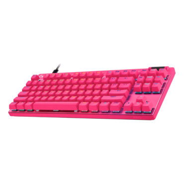 PRO X TKL RAPID, RGB, Magnetic Analog, Wired, Pink, Mechanical Gaming Keyboard