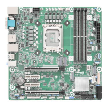 IMB-1316, Intel® Q670 Chipset, LGA 1700, SIM socket, microATX Motherboard
