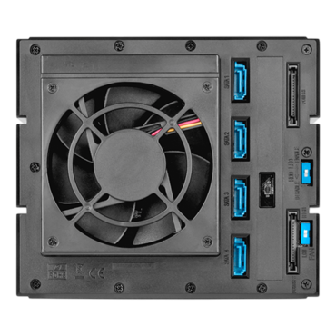 FS304-12G, Trayless 3x 5.25&quot; to 4x 3.5&quot;, SAS 12Gb/s/SATA 6Gb/s, HDD, Black Hot-swap Rack