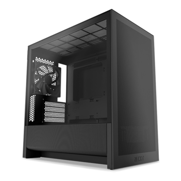 H3 Flow (2025), Tempered Glass, No PSU, microATX, Black, Mini Tower Case