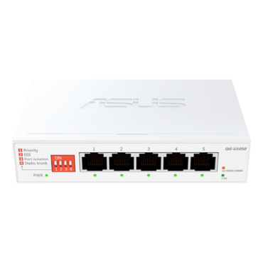 QG-U1050, 5 Ports 2.5G Unmanaged Switch - TAA Compliant
