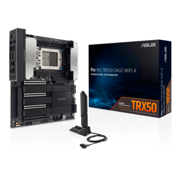 Pro WS TRX50-SAGE WIFI A, AMD TRX50 Chipset, sTR5, CEB Motherboard
