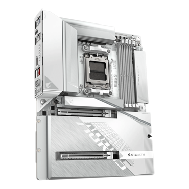 B850 AORUS STEALTH ICE, AMD B850 Chipset, AM5, ATX Motherboard