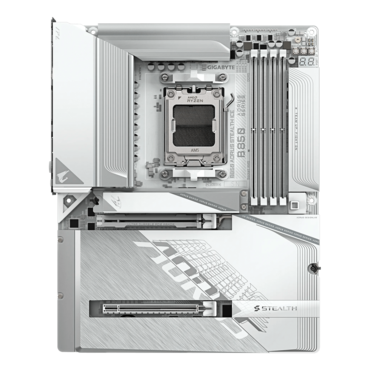 B850 AORUS STEALTH ICE, AMD B850 Chipset, AM5, ATX Motherboard