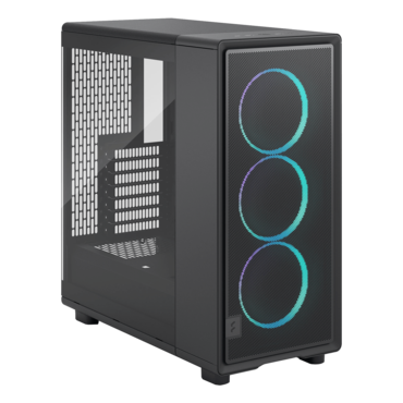 Epoch TG RGB Light, Tempered Glass, No PSU, ATX, Black, Mid Tower Case