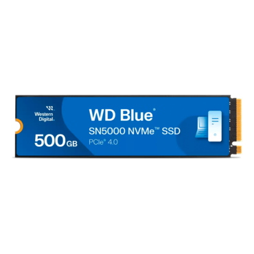 500GB Blue SN5000, 5000 / 4000 MB/s, 3D NAND, PCIe NVMe 4.0 x4, M.2 2280 SSD