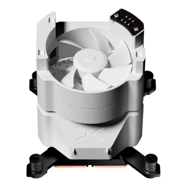 PANORAMA WB White, w/LCD, Copper, CPU Water Block