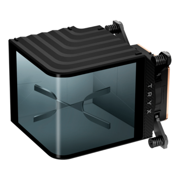 PANORAMA WB Black, w/LCD, Copper, CPU Water Block