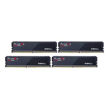 256GB (4 x 64GB) Flare X5 DDR5 6000MT/s, CL36, Black, DIMM Memory - TAA Compliant