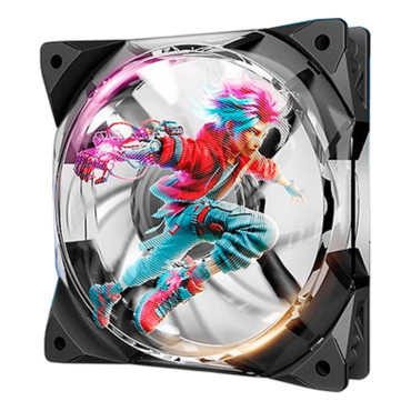 Holo120L 120mm, 1500 RPM, 35.5 CFM, 25 dBA, Cooling Fan