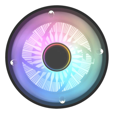 UX150 ARGB, 72mm Height, 130W TDP, Copper/Aluminum CPU Cooler