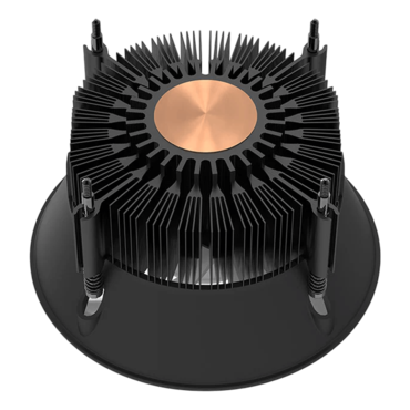 UX150 ARGB, 72mm Height, 130W TDP, Copper/Aluminum CPU Cooler