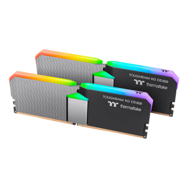 32GB (2 x 16GB) TOUGHRAM XG RGB D5 DDR5 5600MT/s, CL36, Black, RGB LED, DIMM Memory