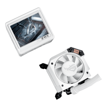 ROG RYUJIN III 360 ARGB Extreme White, 360mm Radiator, Liquid Cooling System