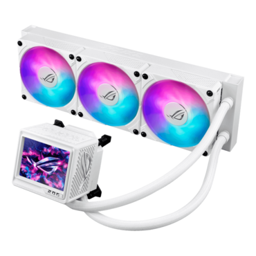 ROG RYUJIN III 360 ARGB Extreme White, 360mm Radiator, Liquid Cooling System