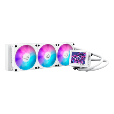 ROG RYUJIN III 360 ARGB Extreme White, 360mm Radiator, Liquid Cooling System