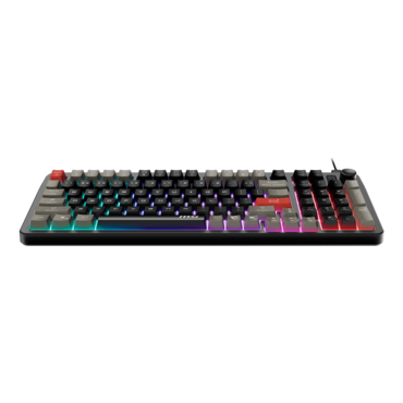 FORGE GK110, RGB, Wired, Black, Membrane Gaming Keyboard