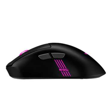 ROG Keris II Origin, 3 RGB Zones, 42000-dpi, Wired/Bluetooth/Wireless, Black, Optical Gaming Mouse
