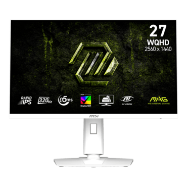 MAG 274QRFW X32, DisplayHDR™ 400, 27&quot; Rapid IPS, 2560 x 1440 (QHD), 0.5 ms, 320Hz, Gaming Monitor