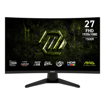 MAG 275CF X24, Curved, 27&quot; Rapid VA, 1920 x 1080 (FHD), 0.5 ms, 240Hz, Gaming Monitor