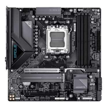 B850M EAGLE WIFI6E, AMD B850 Chipset, AM5, microATX Motherboard