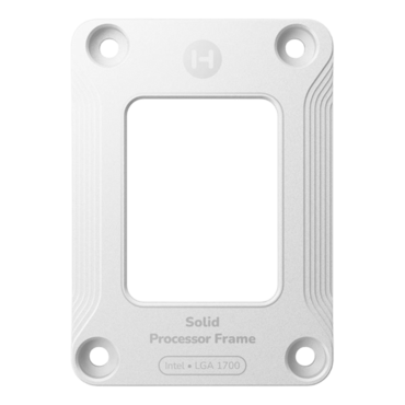 ACC-HYTE-SPF-1700-WW, LGA 1700, Snow White, Solid Processor Frame