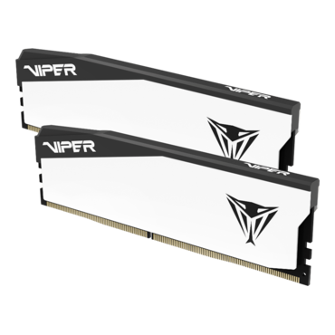 32GB (2 x 16GB) Viper Elite 5 DDR5 5600MT/s, CL36, White/Black, DIMM Memory