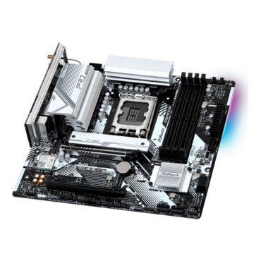 B760M Pro RS WiFi, Intel® B760 Chipset, LGA 1700, microATX Motherboard