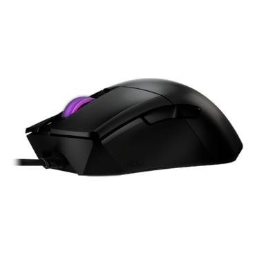 ROG Gladius III Core, 2 RGB Zones, 12000-dpi, Wired, Black, Optical Gaming Mouse