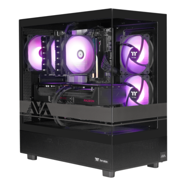 Premier AVADirect Prebuilt PC V2 - Black, Ryzen 9600X, RX 9070 XT, 32GB DDR5, 2TB M.2 SSD