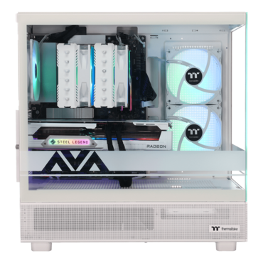 Premier AVADirect Prebuilt PC V2 - White, Ryzen 9600X, RX 9070 XT, 32GB DDR5, 2TB M.2 SSD