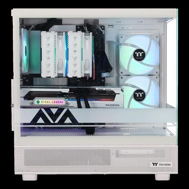 Premier AVADirect Prebuilt PC V2 - White, Ryzen 9600X, RX 9070 XT, 32GB DDR5, 2TB M.2 SSD