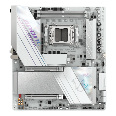 X870 AORUS TACHYON ICE, AMD X870 Chipset, AM5, ATX Motherboard