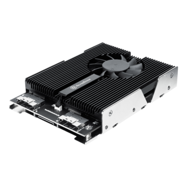 SDP13B, 3.5&quot; Bay to PCIe NVMe M.2 SSD x4 Adapter
